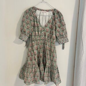 Marea block printed dress